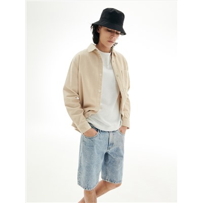 Shorts im Regular-Fit aus Denim
