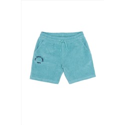 Çocuk Mint Örme Şort