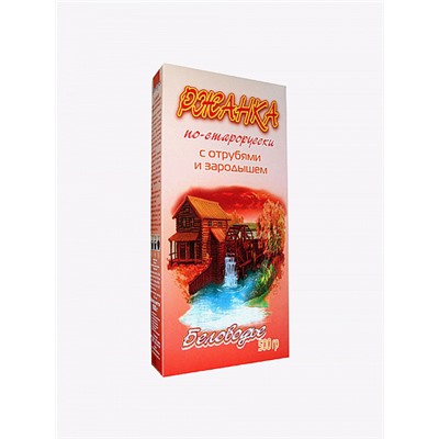 Ржанка "По-старорусски", с отрубями и ростками