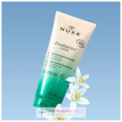 Nuxe Prodigieux Néroli Gelée de Douche Relaxante Parfumée BIO 200ml
