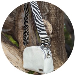 AB.Z · Pelle · 21-18 (440) Blanco - CINTURON BOLSOS (150)-16 (2) АКЦИЯ