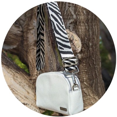 AB.Z · Pelle · 21-18 (440) Blanco - CINTURON BOLSOS (150)-16 (2) АКЦИЯ