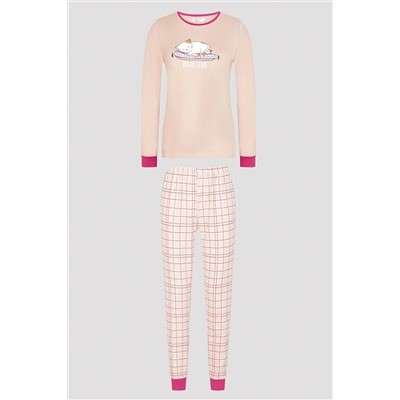 Penti Çok Renkli Break Time Termal Pijama Takımı PNQ3I7F022SK-MIX