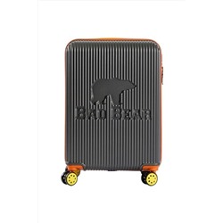 Bad Bear Logo Siyah Büyük Boy Tekerlekli Abs Valiz 95 Lt. 23.01.80.001-C01 ANTRASİT