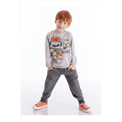 Denokids Singer Boy Erkek Çocuk Pantolon Takım CFF-20K1-033
