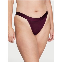 Logo Cotton Tanga Panty