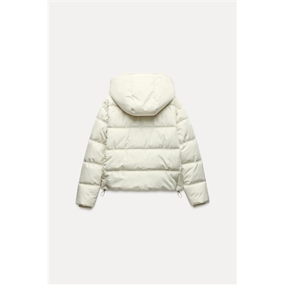 WATER AND WIND PROTECTION SHORT PUFFER ANORAK