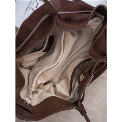 Сумка женская натуральная замша арт. 66083 Размер : 35*12*24