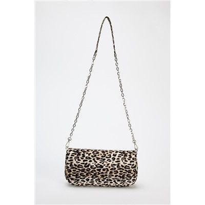 ANIMAL PRINT SHOULDER BAG