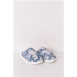 Zapatillas casa borreguito parche oso brillo