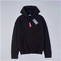 Женский вязаный свитер с капюшоном  RALPH LAURE*N ОРИГИНАЛ!