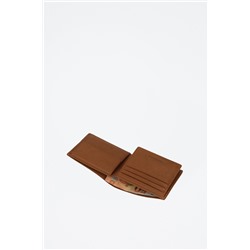 Cartera de piel Striking Marrón