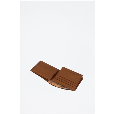 Cartera de piel Striking Marrón