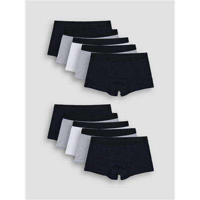 Long Boxershorts, 10er-Pack