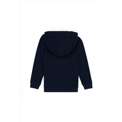 Erkek Çocuk Lacivert Basic Sweatshirt