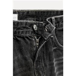 TRF STRAIGHT-LEG MID-RISE JEANS