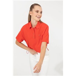 U.S. Polo Assn., Kırmızı Kadın T-Shirt