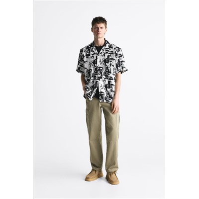 CAMISA ESTAMPADO ABSTRACTO