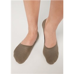 Unsichtbare Unisex Baumwollsocken