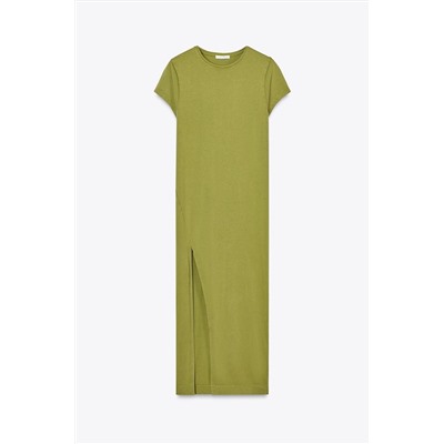 WASHED MIDI DRESS