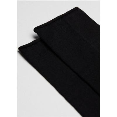 Herren-Knöchelsocken aus Baumwolle ohne Rand