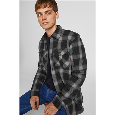 Camisa Negro y gris
