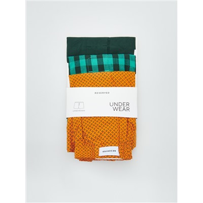 Locker gewebte Boxershorts, 3er-Pack