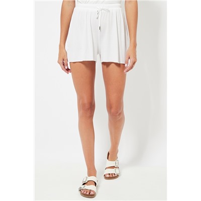 Short de pijama - Blanco