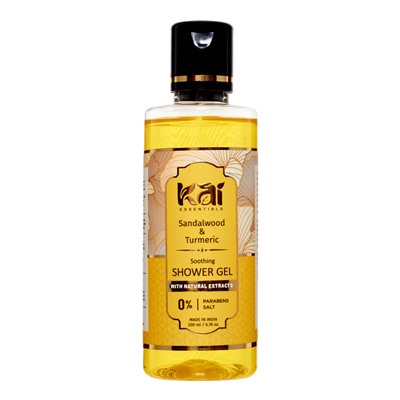 KAI ESSENTIALS Sandalwood &amp; Turmeric Гель для душа Сандал и куркума 200мл