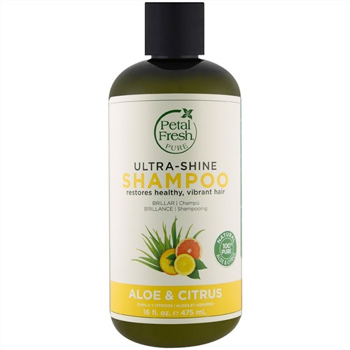 Petal Fresh, Pure, Shampoo, Ultra-Shine, Aloe and Citrus, 16 fl oz (475 ml)