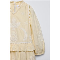 EMBROIDERED DRESS