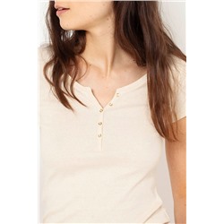 Camiseta Blanco roto jaspeado