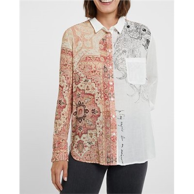 Camisa boho de bambula