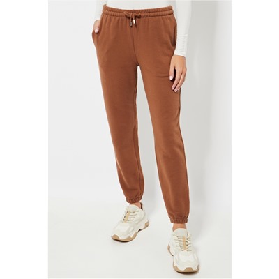 Pantalón jogger regular fit - Marrón