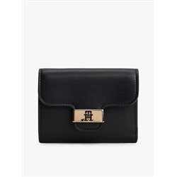 Monogram Clasp Smooth Trifold Wallet