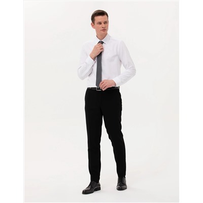 Beyaz Slim Fit Uzun Kollu Basic Gömlek