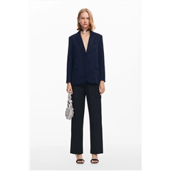 Blazer bordado flores