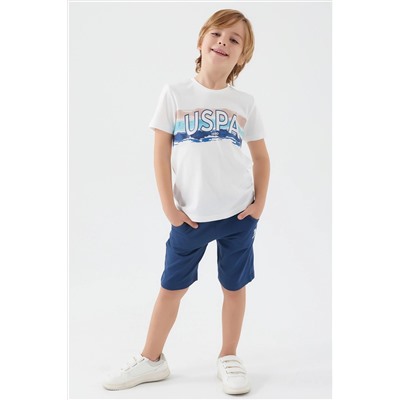 Erkek Çocuk Krem Pijama Takımı