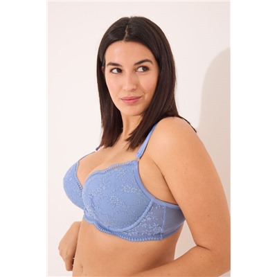 Sujetador push up GORGEOUS encaje azul