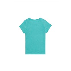 Kız Çocuk Mint Basic Tişört
