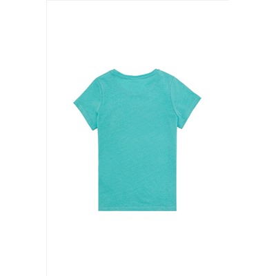 Kız Çocuk Mint Basic Tişört