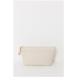 Neceser pequeño rubber beige