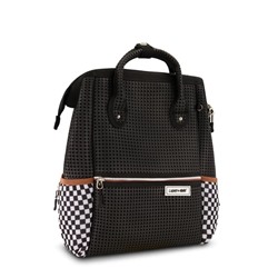 TWEENY SHORT BACKPACK CHECKERED BLACK