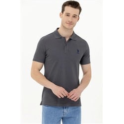 Erkek Antrasit Basic Polo Yaka Tişört