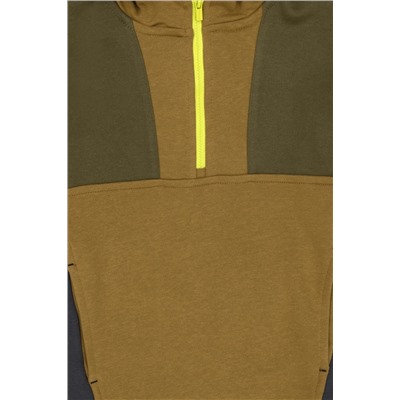 Erkek Çocuk Bej Kapüşonlu Sweatshirt