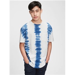 Teen 100% Organic Cotton Pocket T-Shirt