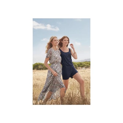 esmara® Damen Jumpsuit, leicht tailliert geschnitten