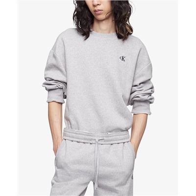 Calvin Klein Men's Relaxed Fit Archive Logo Fleece Sweatshirt