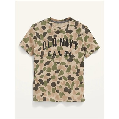 Short-Sleeve Logo-Graphic T-Shirt for Boys