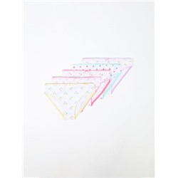 PACK DE 5 BRAGUITAS CLÁSICAS ESTAMPADO FRUTAS